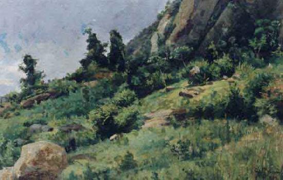 Johann Georg Grimm Trecho de paisagem oil painting image